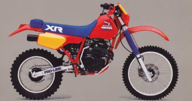 XR 350R my '85 ver. USA
