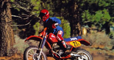 XR 350R my '85 brochure