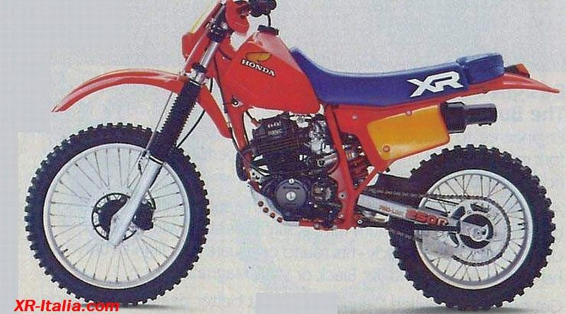 XR 250R my'84 ver. USA