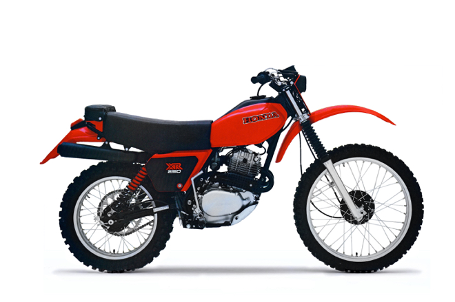 XR 250 my '80 ver. USA