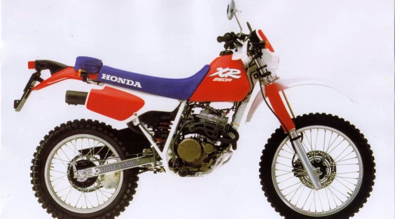 XR 250R my '88 brochure