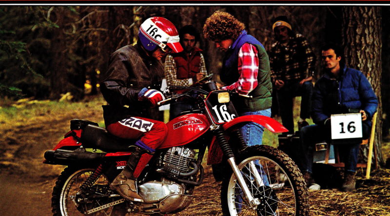 XR 500 my '79 brochure