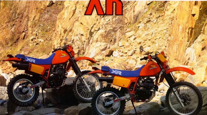 XR 500R my '84 brochure