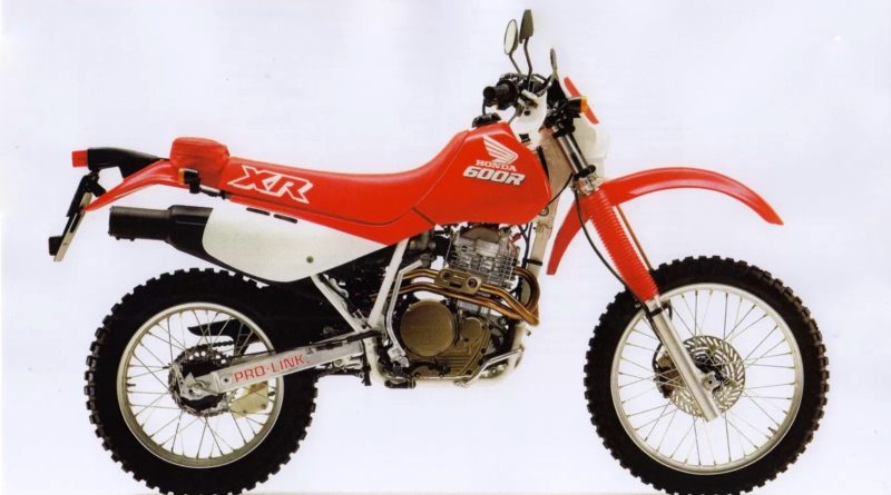 XR 600R my'89 brochure