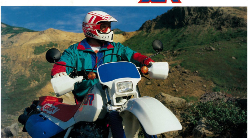 XR 600R my 91 brochure